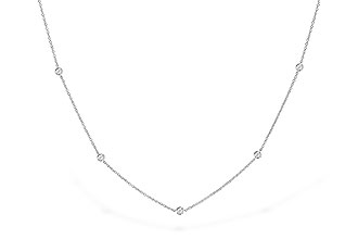 C282-12343: NECK .50 TW 18" 9 STATIONS OF 2 DIA (BOTH SIDES)