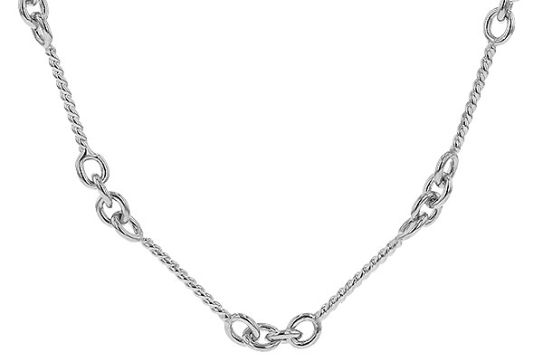 H283-05988: TWIST CHAIN (8IN, 0.8MM, 14KT, LOBSTER CLASP)