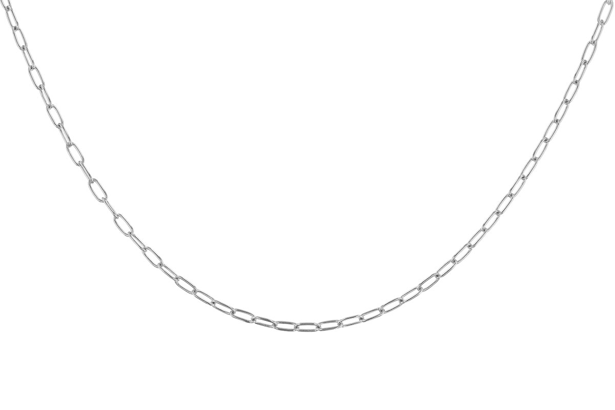 K283-05970: PAPERCLIP SM (18IN, 2.40MM, 14KT, LOBSTER CLASP)
