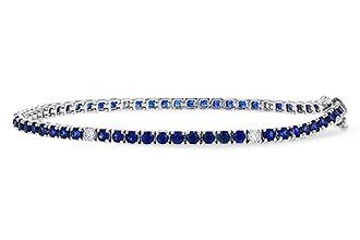 A283-92343: BRACELET 3.27 TW SAPP 3.52 TGW (7")