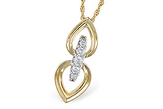 C282-11425: NECKLACE .22 TW