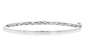 E282-17743: BANGLE (A198-50498 W/ CHANNEL FILLED IN & NO DIA)