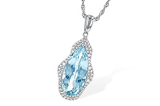 G199-42306: NECK 3.97 AQUAMARINE 4.20 TGW