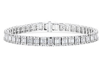 H283-02333: BRACELET 2.72 TW BAGUETTES 4.10 TW